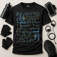 Dan Flashes Complicated Pattern Performance Shirt