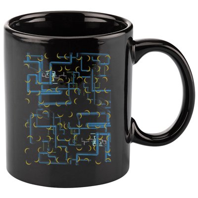 Dan Flashes Complicated Pattern 11oz C Handle Ceramic Mug