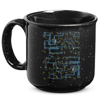 Dan Flashes Complicated Pattern 15oz Campfire Ceramic Mug