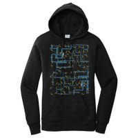 Dan Flashes Complicated Pattern Women's Pullover Hoodie