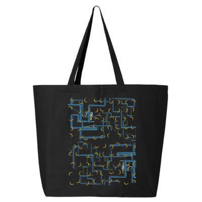 Dan Flashes Complicated Pattern 25L Jumbo Tote