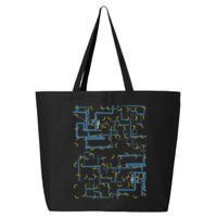 Dan Flashes Complicated Pattern 25L Jumbo Tote