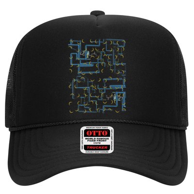 Dan Flashes Complicated Pattern Trucker Hat