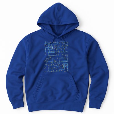 Dan Flashes Complicated Pattern Hoodie