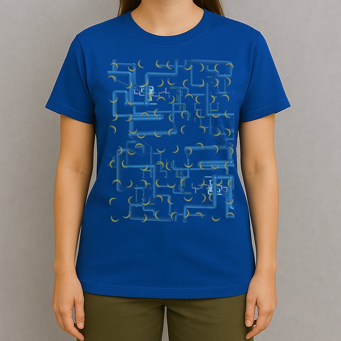 Dan Flashes Complicated Pattern T-Shirt