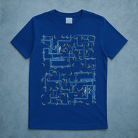 Dan Flashes Complicated Pattern T-Shirt
