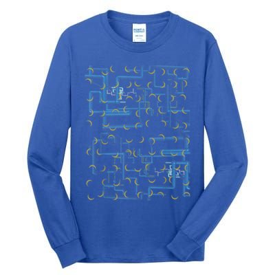 Dan Flashes Complicated Pattern Tall Long Sleeve T-Shirt