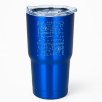 Dan Flashes Complicated Pattern Tumbler