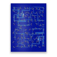 Dan Flashes Complicated Pattern Poster