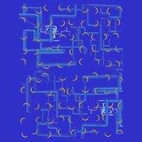 Dan Flashes Complicated Pattern Poster