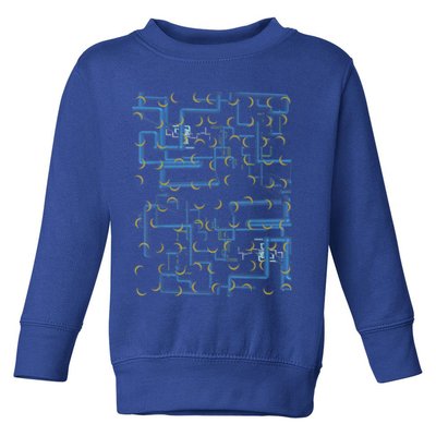 Dan Flashes Complicated Pattern Toddler Sweatshirt