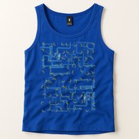 Dan Flashes Complicated Pattern Tank Top