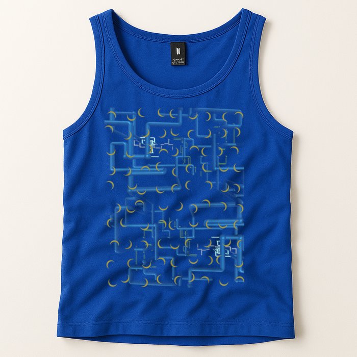 Dan Flashes Complicated Pattern Tank Top