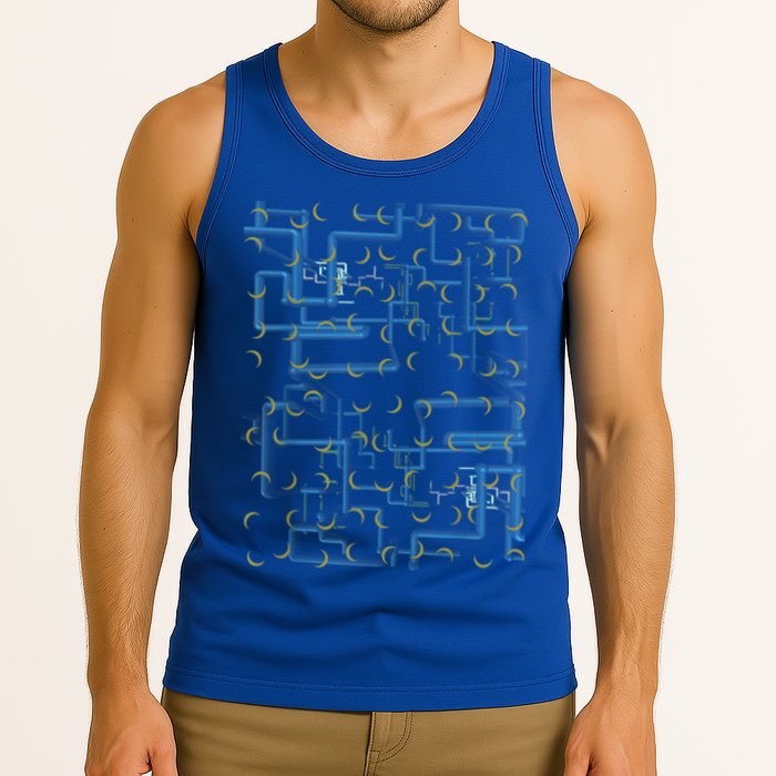 Dan Flashes Complicated Pattern Tank Top