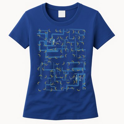 Dan Flashes Complicated Pattern Womens T-Shirt