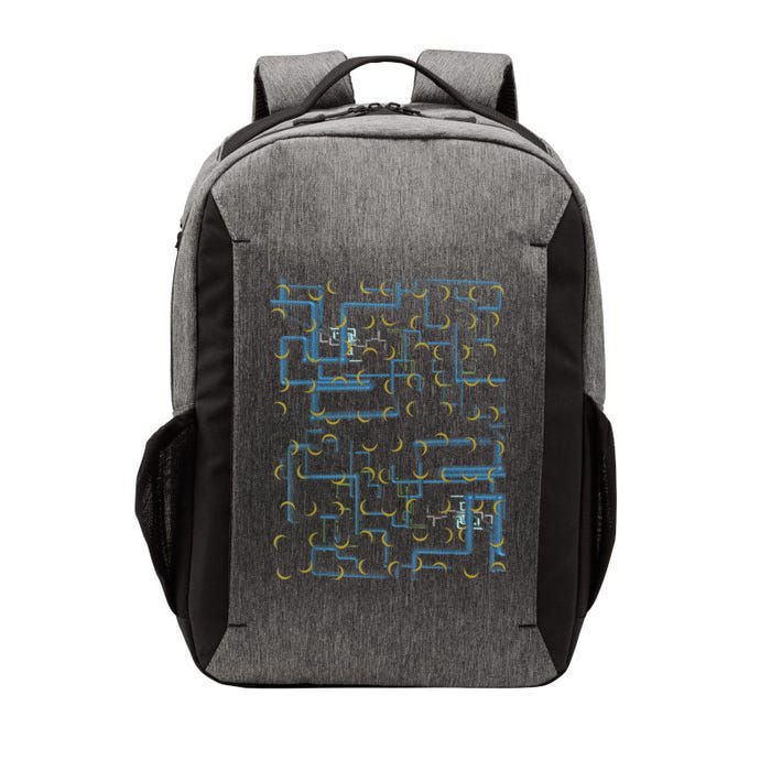 Dan Flashes Complicated Pattern Vector Backpack