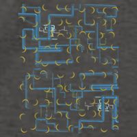 Dan Flashes Complicated Pattern Vector Backpack
