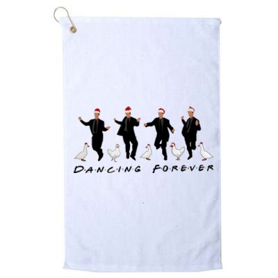 Dancing Forever Chandler Bing Christmas Friends Series Platinum Collection Golf Towel