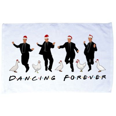 Dancing Forever Chandler Bing Christmas Friends Series Microfiber Hand Towel