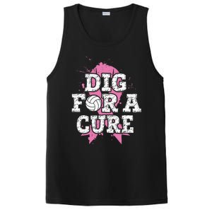 Dig For Cure Volleyball Breast Cancer Awareness Support PosiCharge Competitor Tank