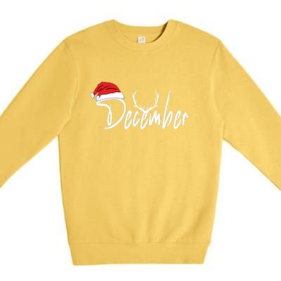 Design For Christmas | December Premium Crewneck Sweatshirt