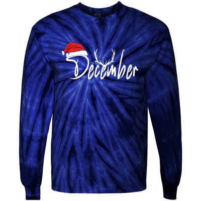 Design For Christmas | December Tie-Dye Long Sleeve Shirt