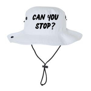 (Distressed Font) Can You Stop? Gift Legacy Cool Fit Booney Bucket Hat