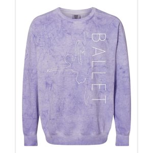 Danseuse Funny Coryphee Ballerina Choreographer Ballet Lover Colorblast Crewneck Sweatshirt