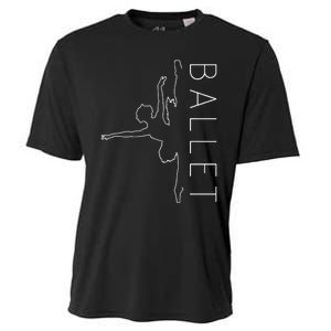 Danseuse Funny Coryphee Ballerina Choreographer Ballet Lover Cooling Performance Crew T-Shirt