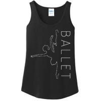 Danseuse Funny Coryphee Ballerina Choreographer Ballet Lover Ladies Essential Tank