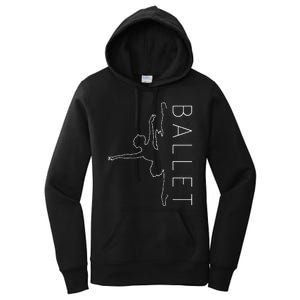 Danseuse Funny Coryphee Ballerina Choreographer Ballet Lover Women's Pullover Hoodie