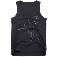 Danseuse Funny Coryphee Ballerina Choreographer Ballet Lover Tank Top