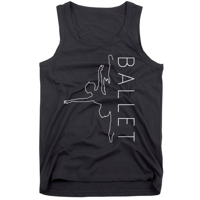 Danseuse Funny Coryphee Ballerina Choreographer Ballet Lover Tank Top