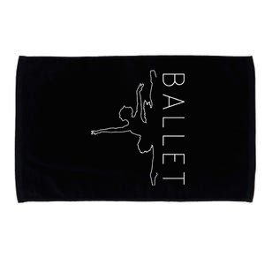 Danseuse Funny Coryphee Ballerina Choreographer Ballet Lover Microfiber Hand Towel