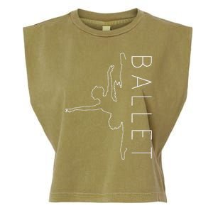 Danseuse Funny Coryphee Ballerina Choreographer Ballet Lover Garment-Dyed Women's Muscle Tee