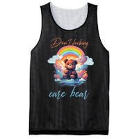 DonT Fucking Care Bear Mesh Reversible Basketball Jersey Tank