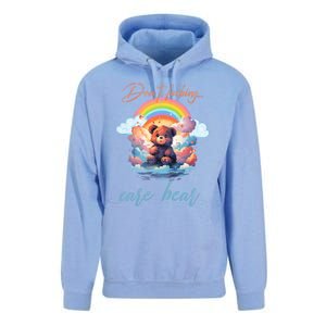 DonT Fucking Care Bear Unisex Surf Hoodie