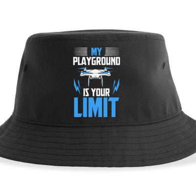 Drone FPV Copter Pilot Sustainable Bucket Hat