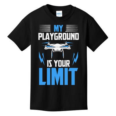 Drone FPV Copter Pilot Kids T-Shirt