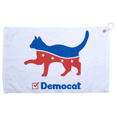 Democat Funny Cat Ladies For Kamala Grommeted Golf Towel