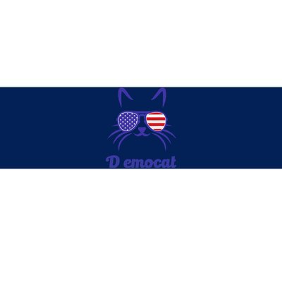 Democat Funny Cat Ladies For Kamala Bumper Sticker