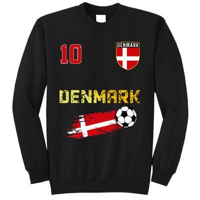 Denmark Flag Danish Pride Lovers Tall Sweatshirt