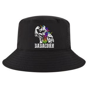 Dadacorn Fathers Day Gift For Dad Of Unicorn Daughter Cool Comfort Performance Bucket Hat