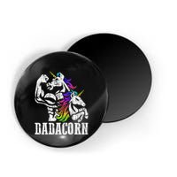 Dadacorn Fathers Day Gift For Dad Of Unicorn Daughter Magnet
