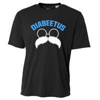 Diabeetus Funny Diabetes Awareness Diabetic Beard Cooling Performance Crew T-Shirt