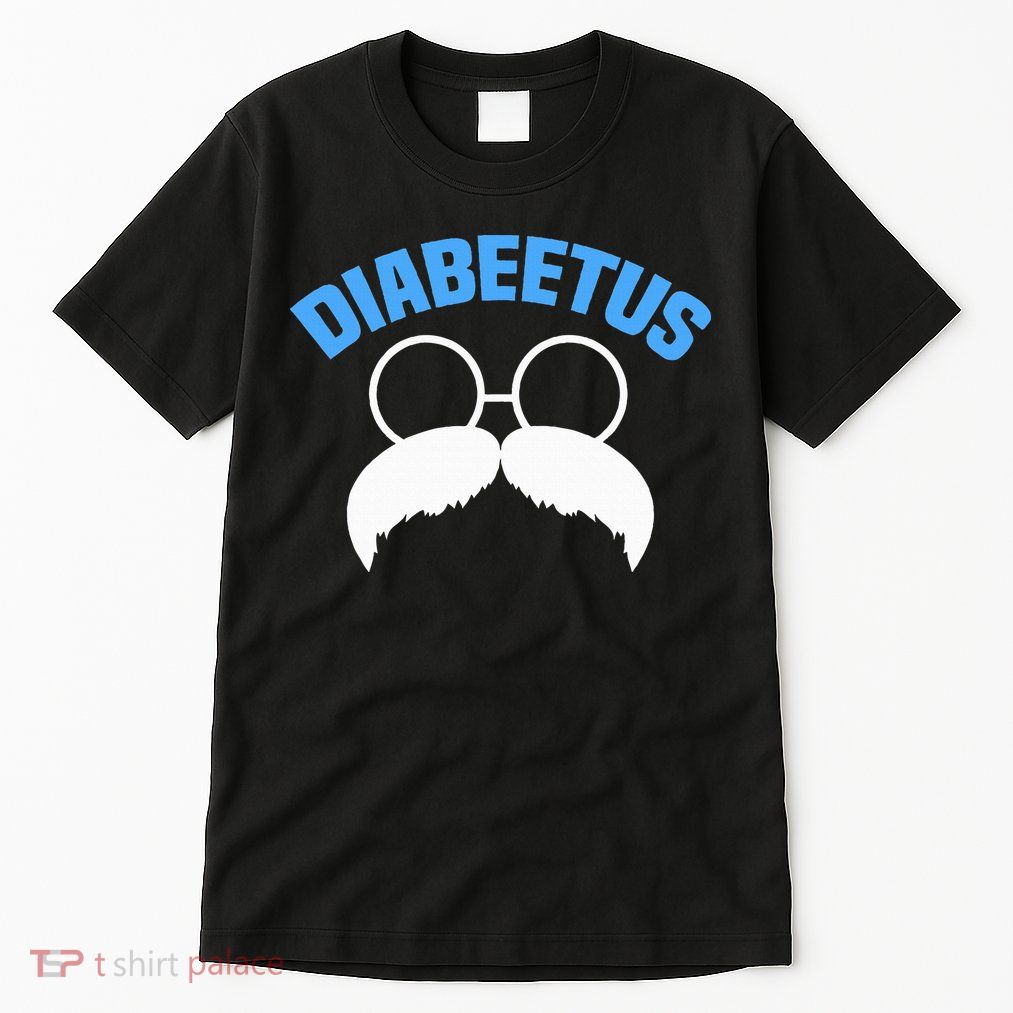 Diabeetus Funny Diabetes Awareness Diabetic Beard Tall T-Shirt