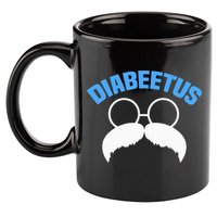 Diabeetus Funny Diabetes Awareness Diabetic Beard 11oz C Handle Ceramic Mug