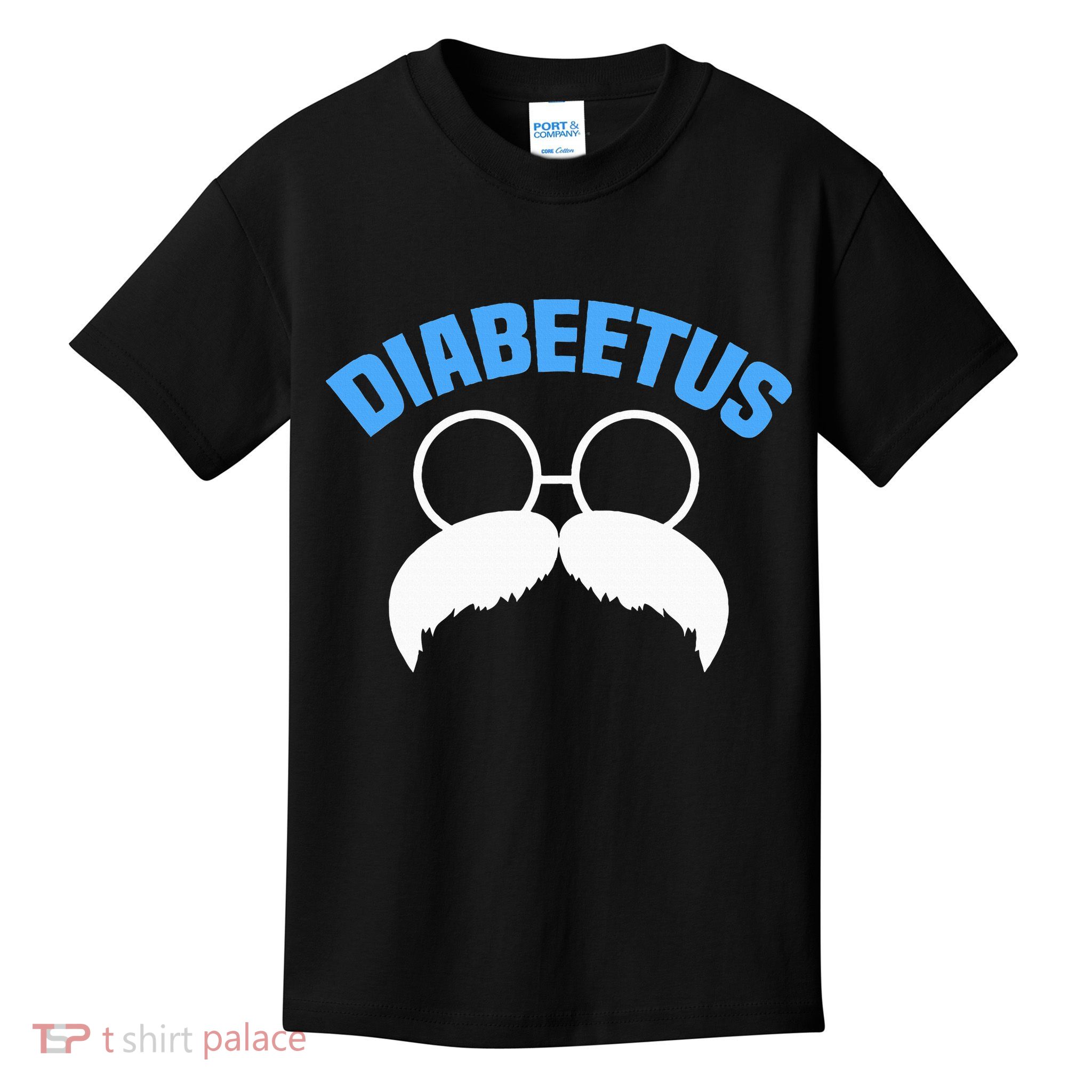 Diabeetus Funny Diabetes Awareness Diabetic Beard Kids T-Shirt