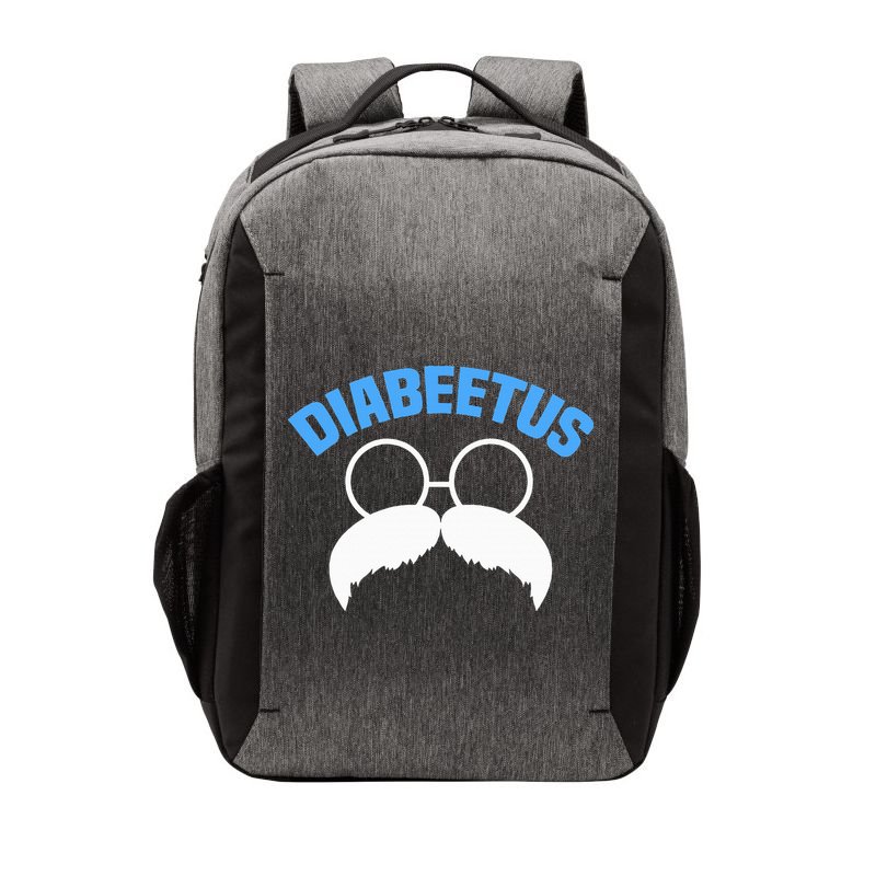 Diabeetus Funny Diabetes Awareness Diabetic Beard Vector Backpack