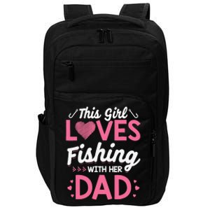 Daughter Fishing Dad Daughter Matching Fishing Impact Tech Backpack